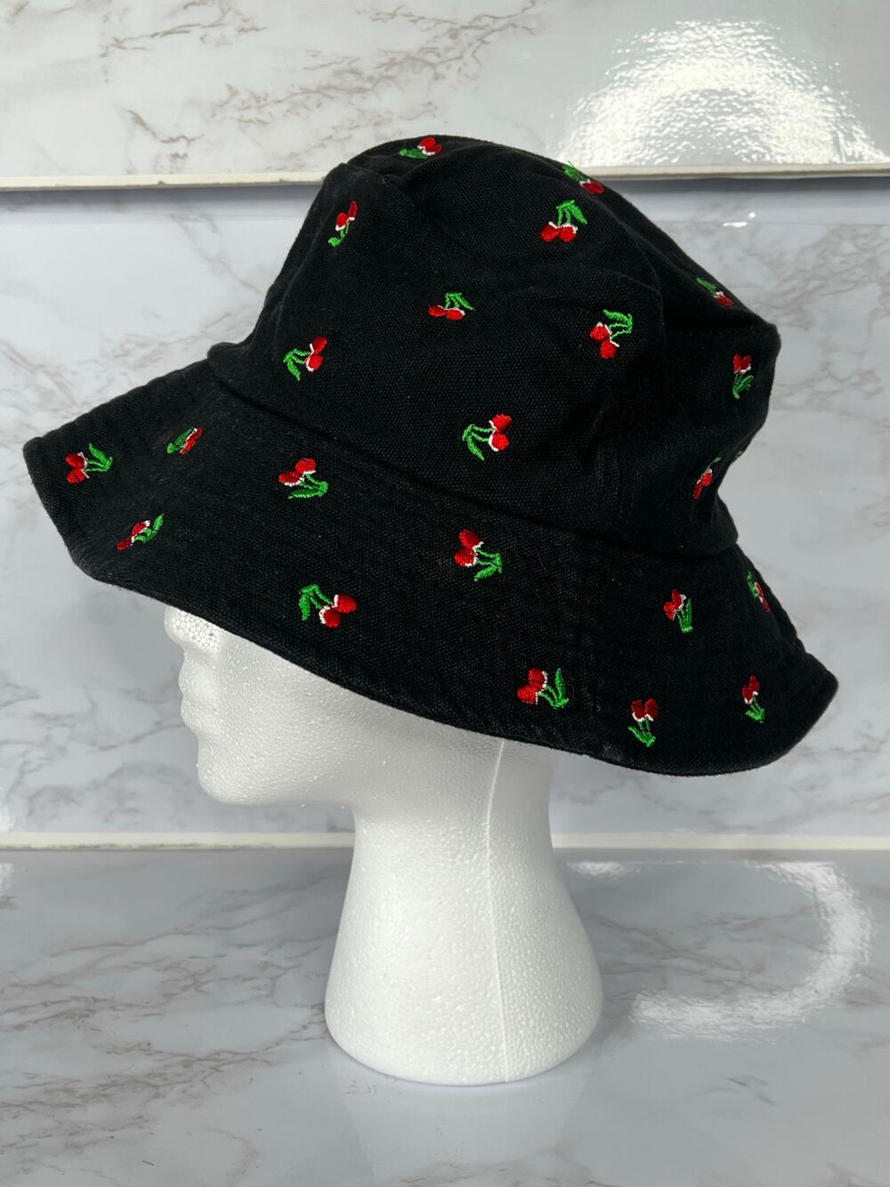 Cherry bucket hat, OS